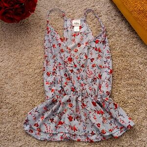 Daytrip Floral Cottagecore Hippie Spaghetti Strap Size Small ♥️